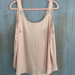 JENNIFER LOPEZ SHIMMERY DRESSY TANK TOP NWOT SZ XXL